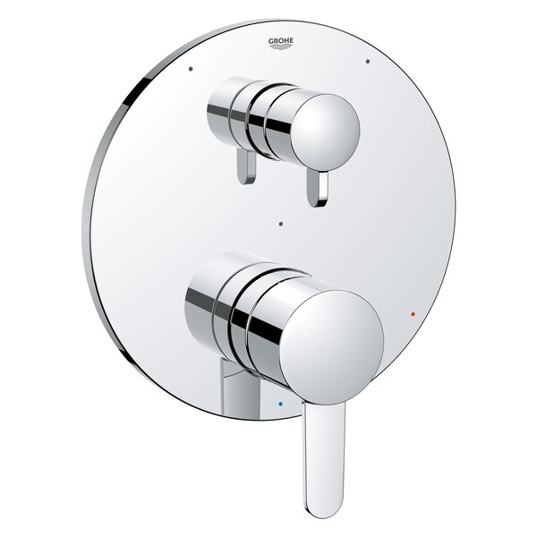 Grohe Cosmopolitan Pressure Balance Valve Trim With 3-Way Diverter With Cartridge, Chrome 29425000 - main